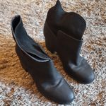 Nine West  Dale Black Nubuck Ankle Booties 8 Photo 4