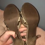 Maurice's Gold glitter heels size 8.5! Photo 7