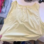 Yellow Cropped Tank Size L Photo 0