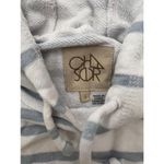 Chaser  Jersey Swim Dress Pacific blue and white Stripe size Small Flutter Sleeve Photo 3