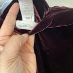 Jones New York Elegant Burgundy Velvet Button-Up Cardigan 14p Photo 2