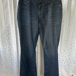 Miss Me  Women's Stretch Bootcut Flare Faux Front Pockets Zip Up Denim Jeans 30 Photo 1