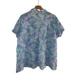 Eddie Bauer ✨ Women's Packable Camp Sz 2X Shirt Short Sleeve-Azure✨ Photo 2