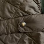 Ralph Lauren Quilted Vest Brown Full Zip Mock Neck Women’s Large Photo 4