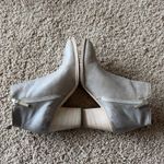 Aquatalia  by Marvin K Brown Leather Side Zip Block Heel Italian Made Boots 8.5 Photo 3