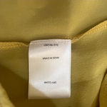 A loves A EUC  Anthropologie Silk Yellow T-Shirt Dress, Size XS Photo 9