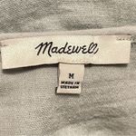 Madewell ‎ Short Ruffle Sleeve Easy Mini Dress Pockets Glassware Blue Size Medium Photo 5