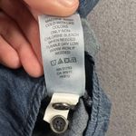 Maurice's Shirt Womens Large Blue Denim Button Up Western Long Sleeve Pockets Photo 8