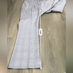 QL2 Quelledue Blue & White‎ Houndstooth Wide Leg High Rise Dress Pants Size 40 Photo 10