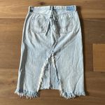 Ralph Lauren Polo  Women's Light Wash Denim Slit Pencil Style Skirt Size 32 Photo 13