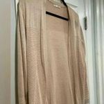 Dex Long Sleeve Ribbed Flowy Pale Rose Pink Soft Open Front Cardigan Size 1X Photo 8