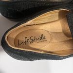 Life Stride Women’s Lolly Slip-On Loafer Black Croc Size 5M Chic Comfort Flats 🔥 Photo 7