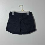 Aeropostale  Women high waisted Black‎ shortie shorts size 0 Photo 2