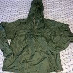 Green Quarter zip lightweight wind breaker Photo 1