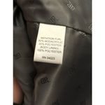 Banana Republic  Faux Fur vest in steel gray size large Photo 11