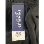 Swimsuit for All Black Crochet Off The Shoulder Cover Up Dress Plus Size 22/24 Photo 8