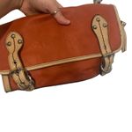 Shiraleah  Leather Orange Tan Long Western‎ Shoulder Purse Photo 2
