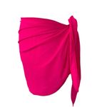 Good American  Beach Coverup Pink‎ 0 4 Skirt Swim Resort Vacation Summer Photo 1