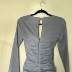 House Of CB  ‘Camille’ Dove Grey Real Silk Mini‎ Dress NWOT Size M Photo 16