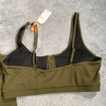 Summer Mae maternity Olive Green Ribbed Bikini Set NWT Size undefined Photo 8
