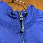 Athleta  Woman's Deep Purple Athletic Running Quarter Zip Top Size Small Photo 3