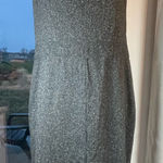 Ann Taylor Charcoal Gray Midi Dress Photo 0