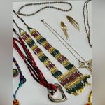 Mixed Fashion Costume Jewelry Lot Beaded Necklaces Boho Fringe 16 pcs 1.5 lbs Pink Photo 4