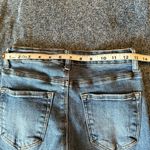 Risen  Jeans Womens 27 (Sz 5) Blue Straight Leg Frayed Hem Crop RDP1207 Exc. Cond Photo 8