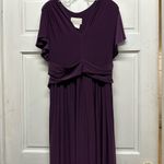 BHLDN  Mendoza Maxi Dress in Purple Plum Photo 5