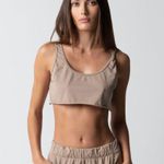 Talentless WOMENS CROP RAW HEM TANK Photo 0