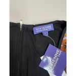 Vivienne Tam Womens Size M Multi Abstract Asymmetrical Sleeveless Blouse NEW Photo 3