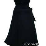 Cache  Black Halter Ruched Embellished Hi Low Stretch Event Night Dress $168 NWT Photo 6