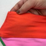 Beach Riot Emmy Colorblock Swim Bottom Womens Size Small Pink Orange Green NWOT Photo 9