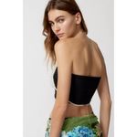 Urban Outfitters White Pearl Bra Top Plunging Bralette Layering Jewelry Large Photo 3