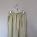 Bonworth Vintage  Light Green Pull On Dress Pants Women's Size Large w/ Pockets Photo 2