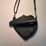 Black‎ Faux Leather Shoulder Crossbody Bag Minimal Quite Luxury Going out casual Photo 6