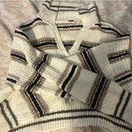 Free People  Striped Sweater w/ Collar Photo 0