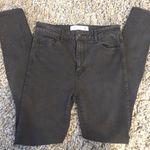 Abercrombie & Fitch Black High Rise Skinny Jeans Photo 0