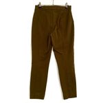 Everlane The Fixed Waist Stretch Cotton Pant in Military Olive Green Pants 4 Photo 2