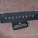 Sanctuary Let's Hang Cardigan Brown Leopard Print Medium VGUC Photo 4