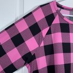 SO  Intimates Plaid Pink Black Checkers TWO Piece Pajama Set Size XXL EUC #4529 Photo 2
