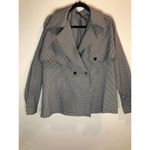 Pretty Little Thing PrettyLittleThings lightweight Jacket Houndstooth Blazer Size 12 Photo 11