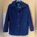 London Fog  Purple peacoat size Medium Photo 8