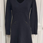 Athleta  Charcoal Ponte Long Sleeve Dress SP Photo 0