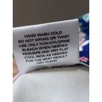 Pink Rose  Fit & Flare Dress Womens Size Small Blue Floral Wide Strap Round Neck Photo 5