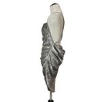 Amanda Uprichard  Janet Dress - Silver - Small Photo 4