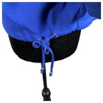 St. John Sport Essentials Royal Blue Full Zip Cropped Drawstring Waist Jacket 6 Photo 2