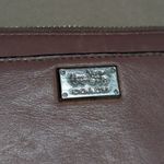 Coach Madison Accordion Zip Wallet Leather Rose Gold Pink Y2K Purse Wristlet Photo 2