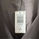 Torrid  Black Button-Up Vest Sleeveless Layering Solid Business Casual 3X NWT xxl Photo 5