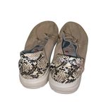 Hey Dude  Wendy Snake Linen Coffee Slip On Loafer Comfort Shoes Women’s size 7 Photo 2